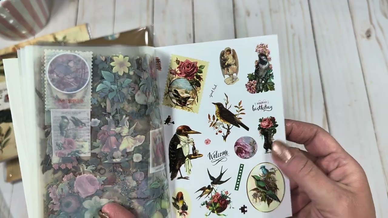 Потрясающая покупка от Temu — материалы для скрапбукинга 🤩 #junkjournal #haul #temu #papercraftin...