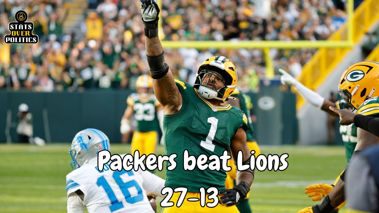 The Packers Looked Like NFL&rsquo;s Best Team in Week 1 Stomping of the Lions