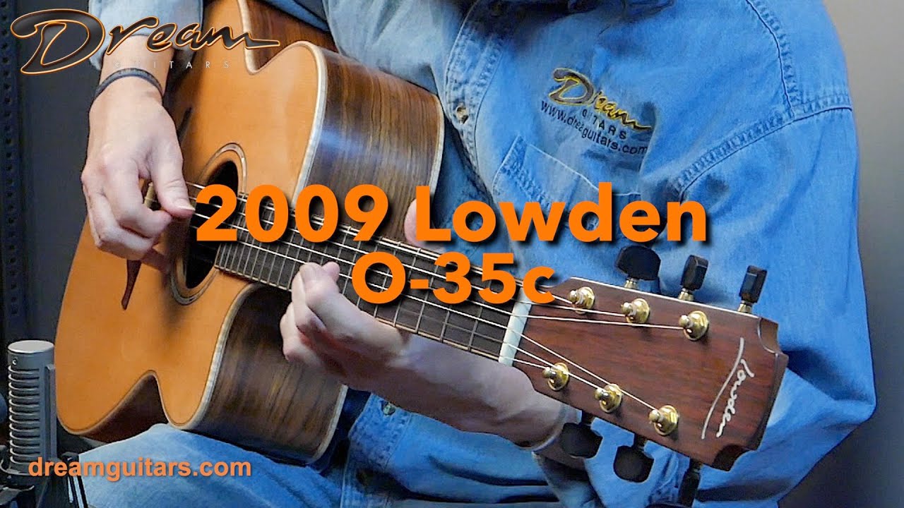 2009 Lowden O-35c, Indian Rosewood & Spruce