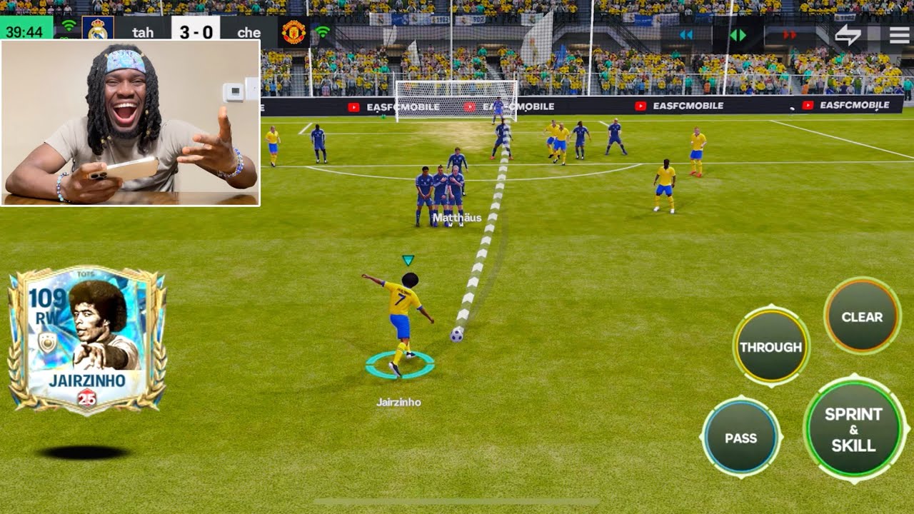 TOTS Jairzinho is crazy good - FC MOBILE
