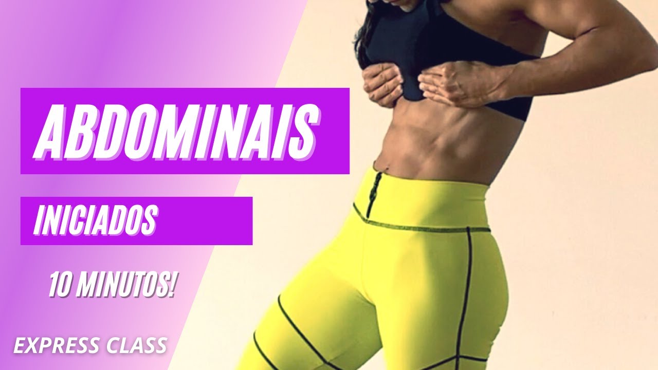 Express Class - Treino de ABDOMINAIS para Iniciados | Carolina NOW