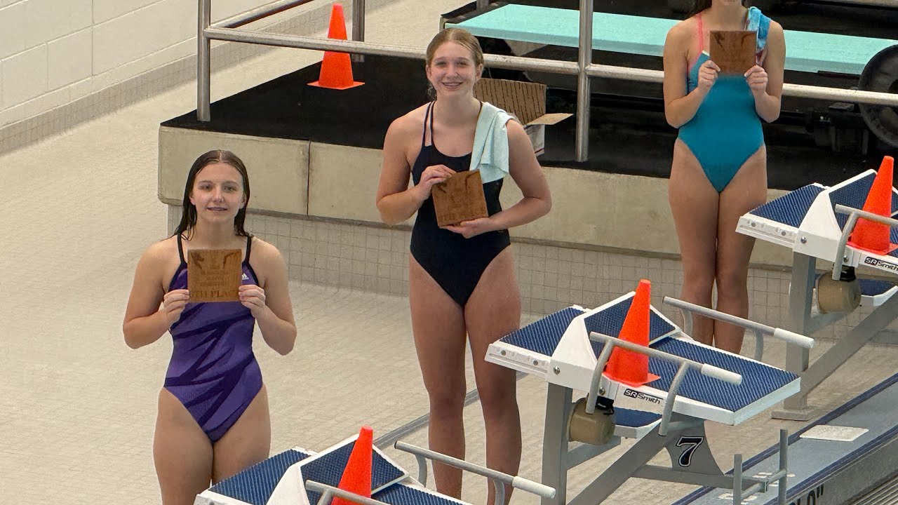 11-dive meet in Plainwell