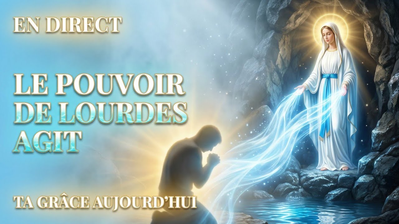 ⚜️ PRIÈRE MIRACULEUSE DE LOURDES : DEMANDE UNE GRÂCE URGENTE MAINTENANT 🙏💙