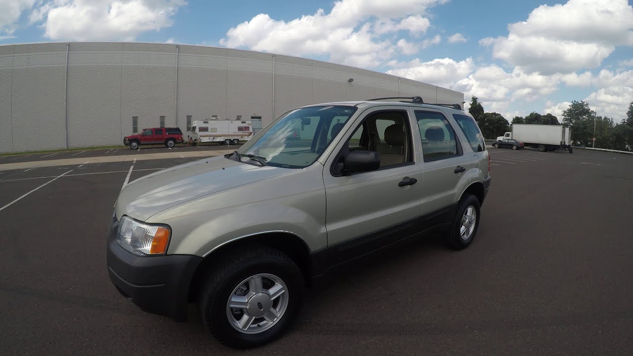 4K Review 2004 Ford Escape Virtual Test-Drive & Walk-around