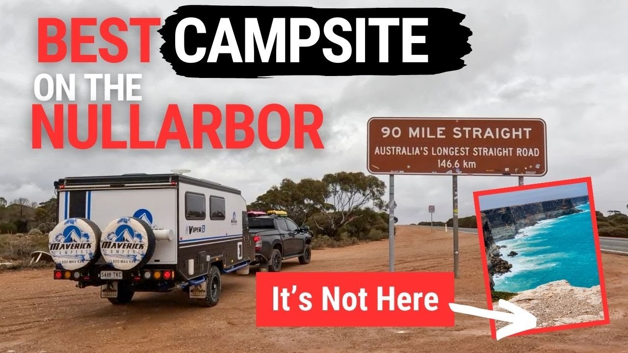 We Found The Best FREE Campsite on the Nullarbor and it's NOT the Clifftops