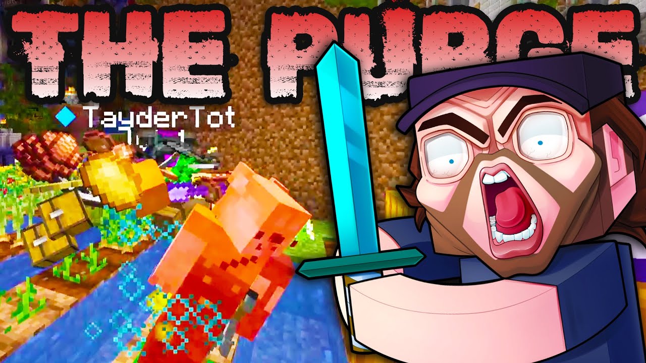 Bonsai Told Me To Do It! - The Purge Minecraft SMP Server! (Season 2 Episode 45)