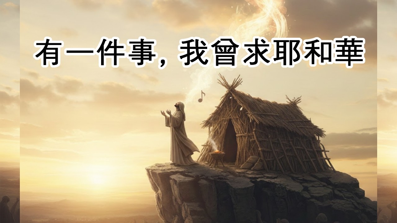 诗篇  27 我曾求耶和華的一件事.  #聖經, #耶穌