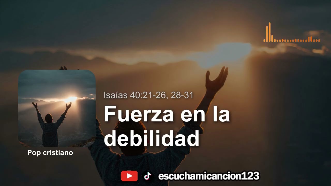 Dios me hace fuerte en la debilidad