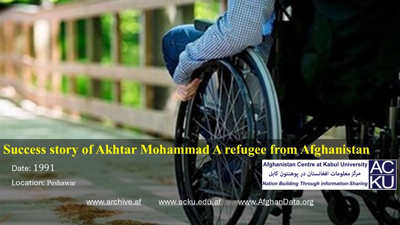 Success story of Akhtar Mohammad A refugee from Afghanistan