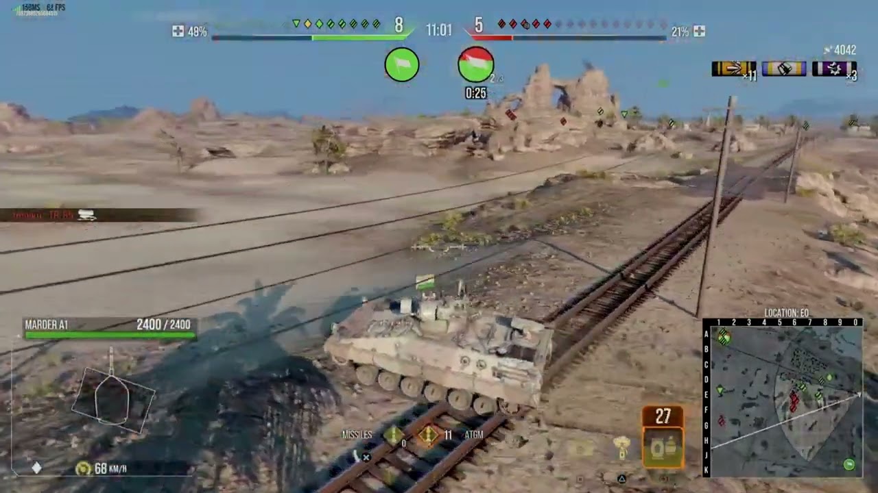 World of Tanks Modern Armor | Epic Era 2 Battle Featuring Marder A1 Light Tank Gameplay