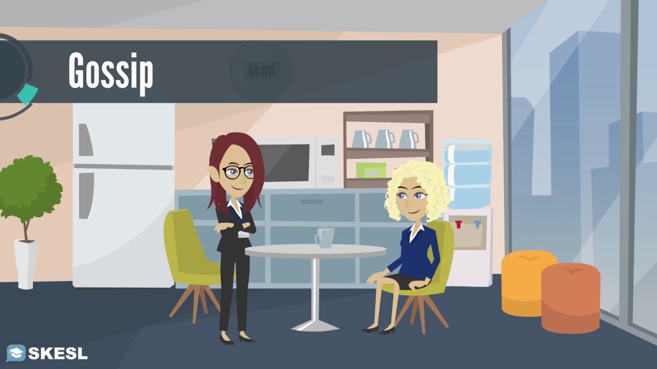 English Conversation Lesson 3:  Gossip