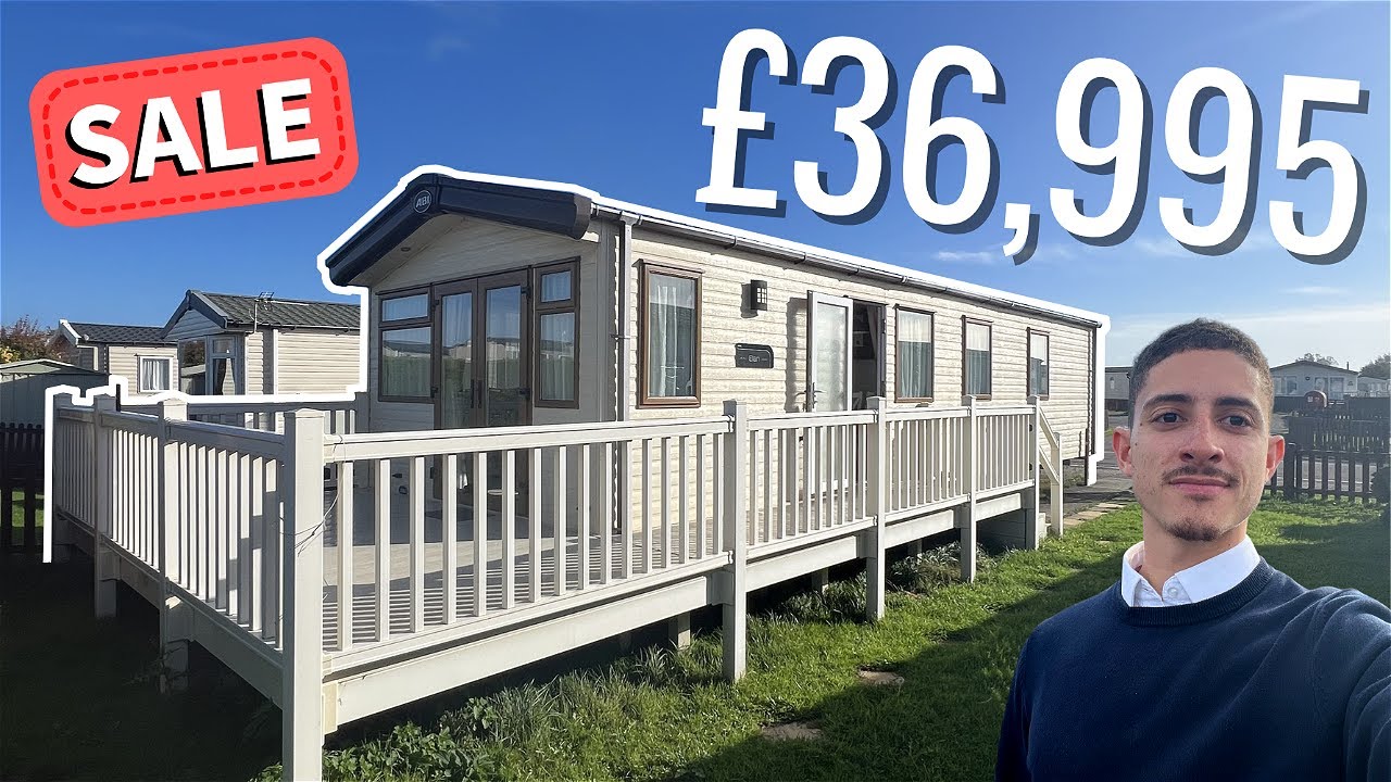 Pre-owned Caravan - 2016 ABI Elan 3 Bed on Fence Plot, Close To All The Entertainments