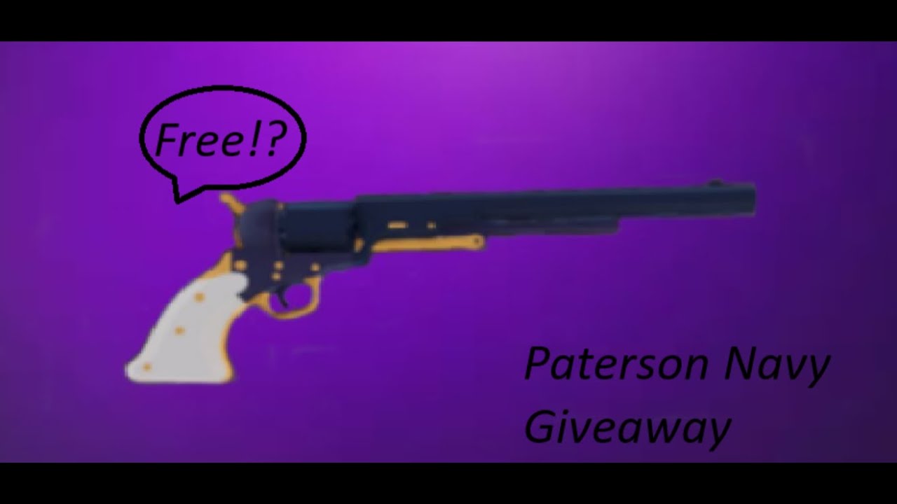 Paterson Navy Giveaway | The wild west Roblox