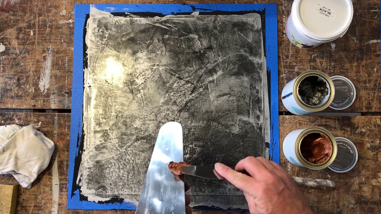 FX Flexible Stucco Silver and FX Copper Wax Technique - FX Australia