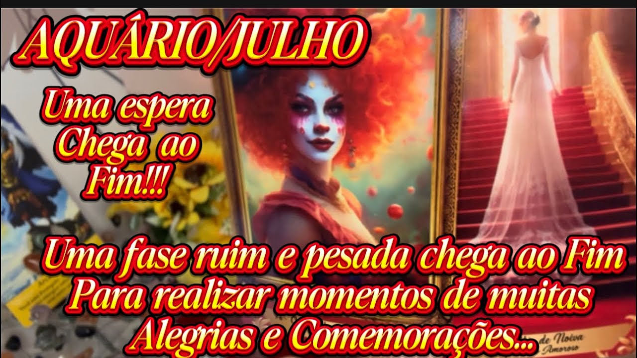 ♒️AQUÁRIO/JULHO😱😔A Grande Ajuda!!! Fim de Magias e Feitiços, para uma forte Aliança acontecer