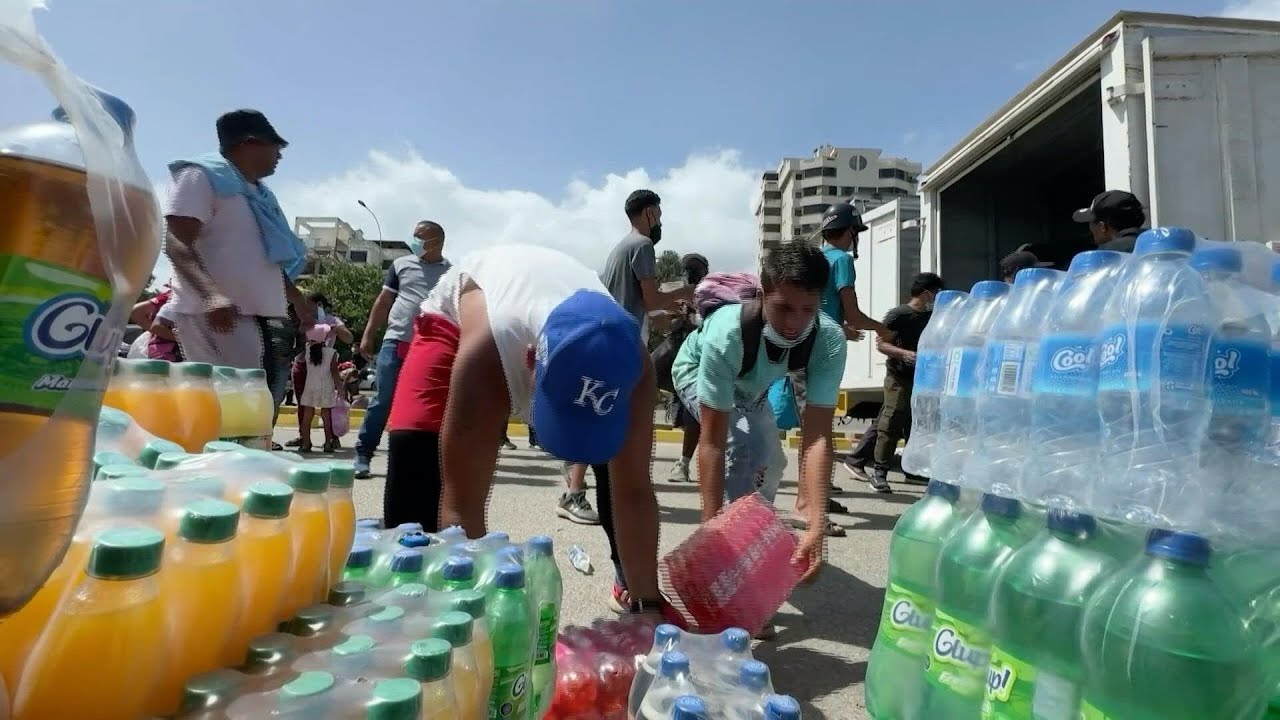 People queue for water as almost 6.8 mn people affected by Venezuela quakes | AFP