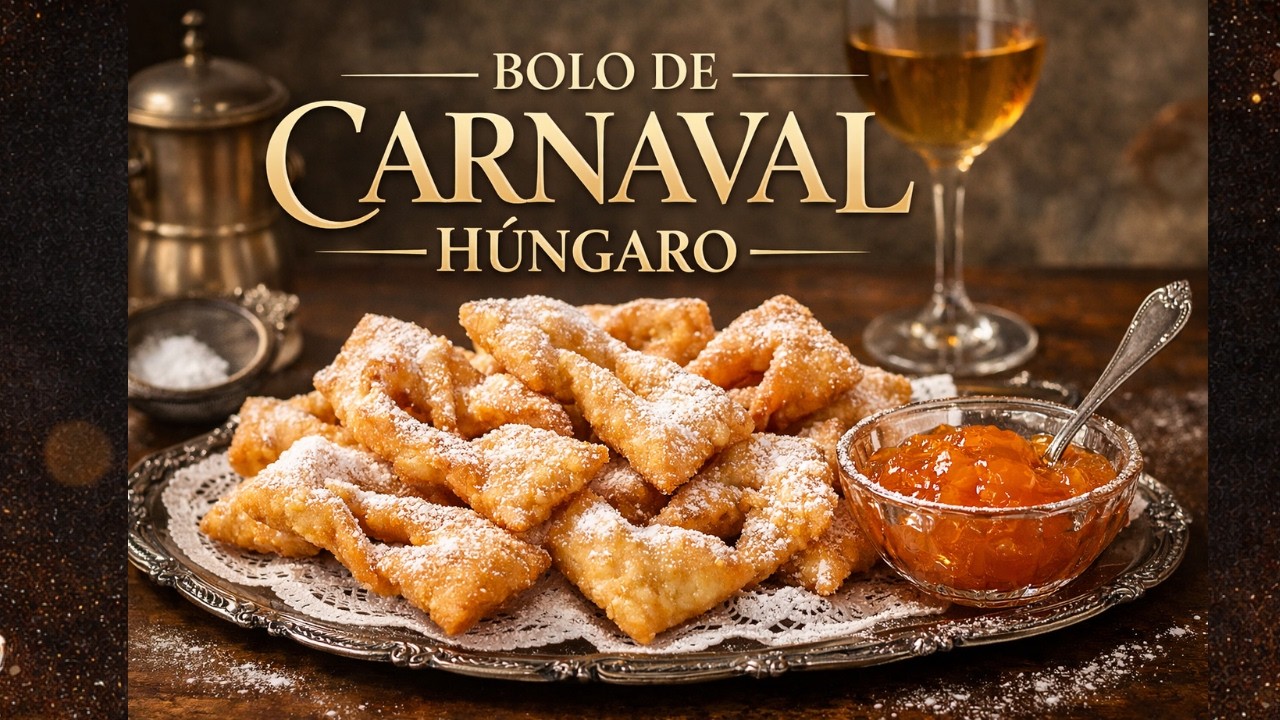 Receita de Csörögefánk: O Clássico Bolinho de Carnaval Húngaro