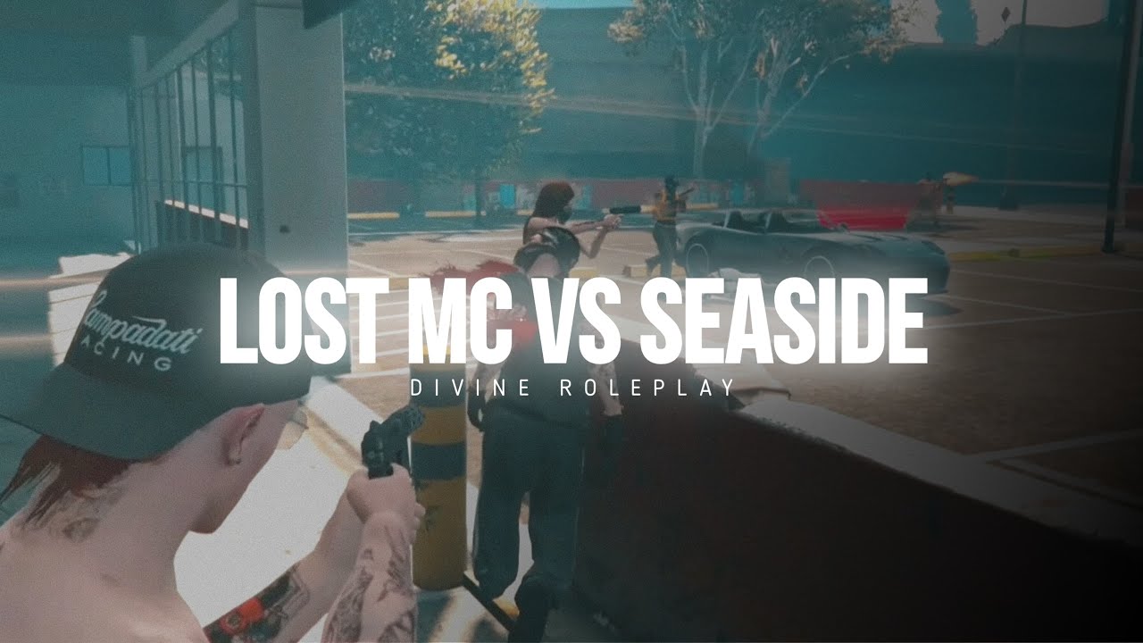 මල්ලෙ පොඩ්ඩක් නවතින්ඩ | LOST MC VS SEASIDE | DIVINE RP