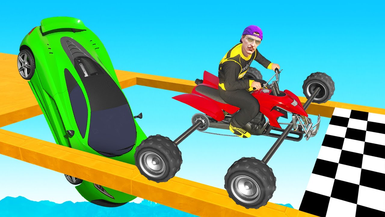 The WEIRDEST 1v1 Race vs Jelly! (GTA 5)