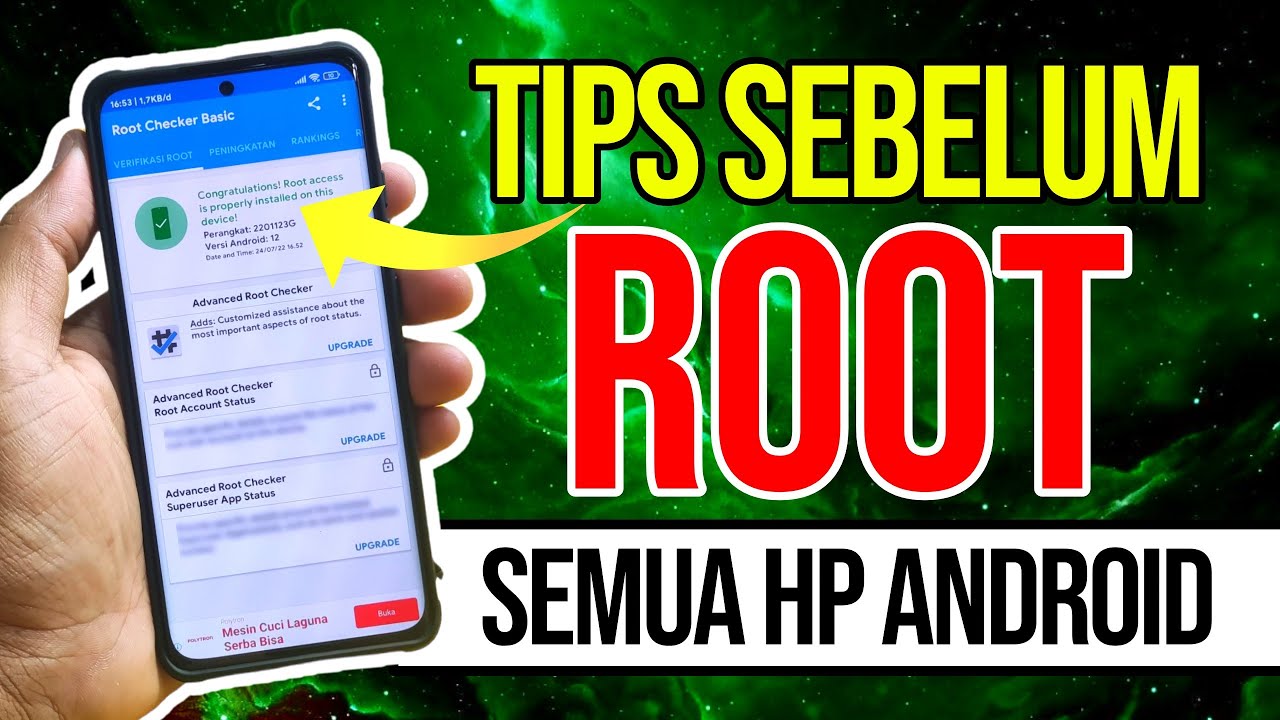 Tahapan Sebelum Root Hp Android