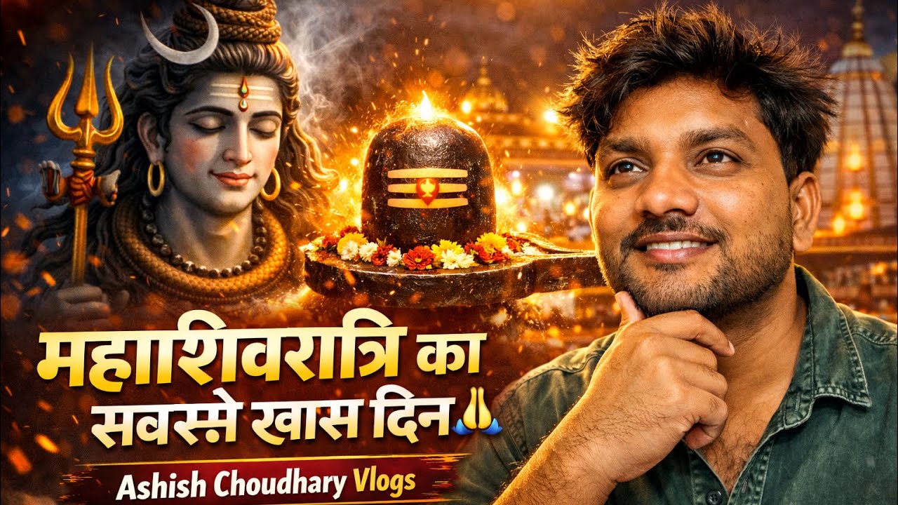 Mahadev Ka Din 🙏 | Happy Mahashivratri | Ashish Choudhary Vlogs