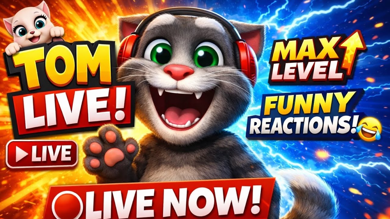 Talking tom cat #shorts #shortfeed #livegaming #talkingtom