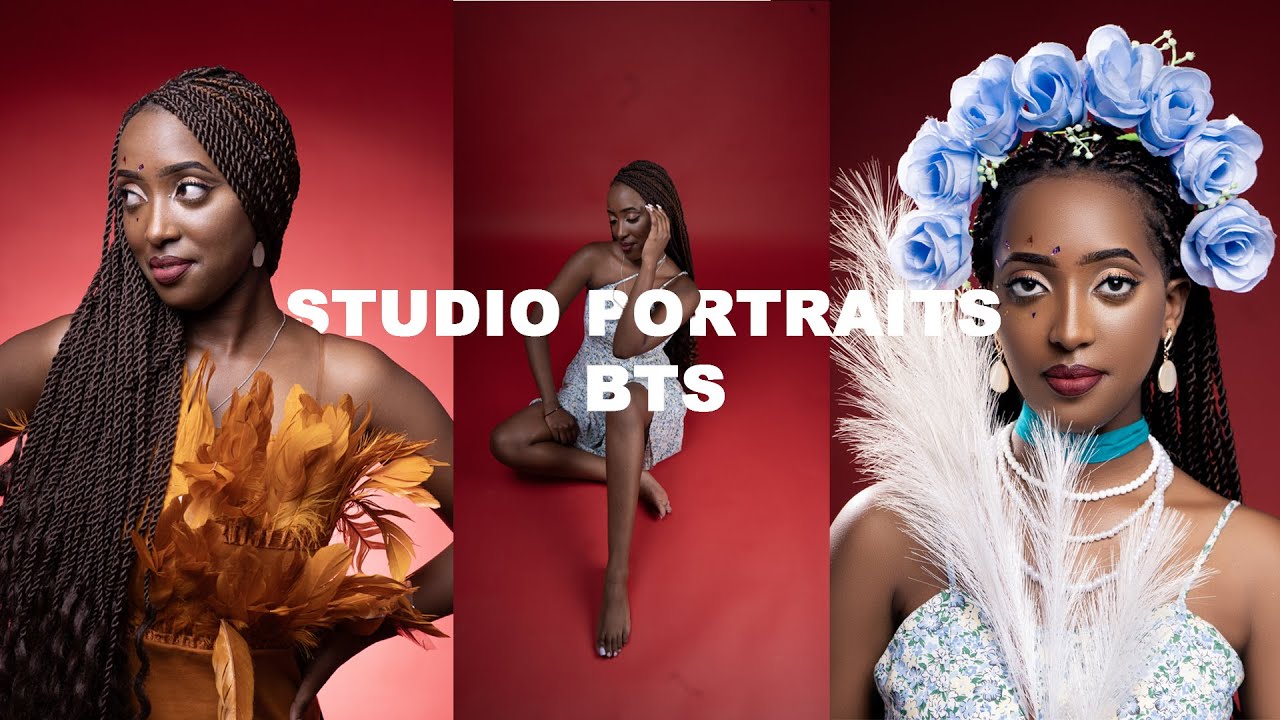 BEHIND The Scenes Of A STUNNING Studio Portraits Photoshoot