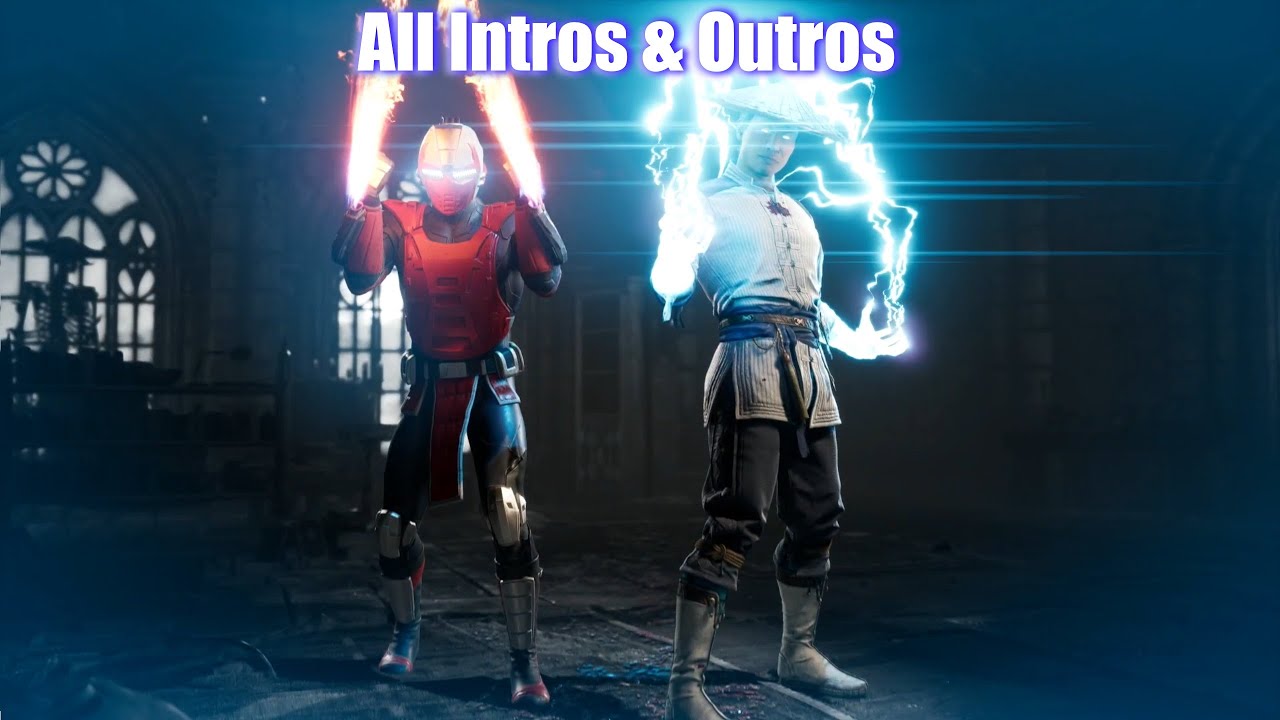 MK1 All Characters Intros & Victory Poses - Mortal Kombat 1