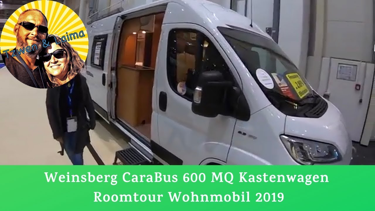 Weinsberg CaraBus 600 MQ Kastenwagen Van Roomtour Wohnmobil 2019 #172