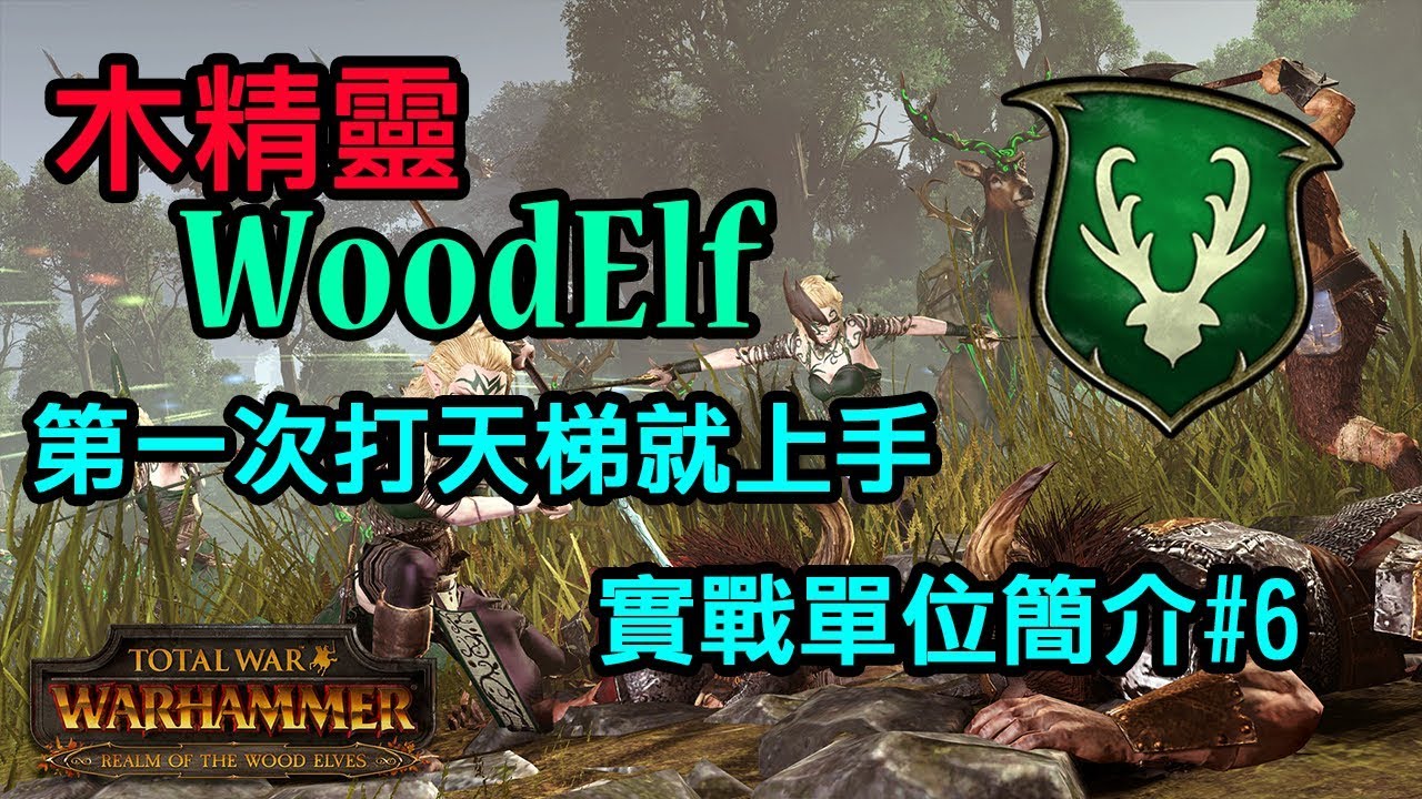 【全軍破敵: 戰鎚II】實戰單位簡介#6 木精靈兵種概論