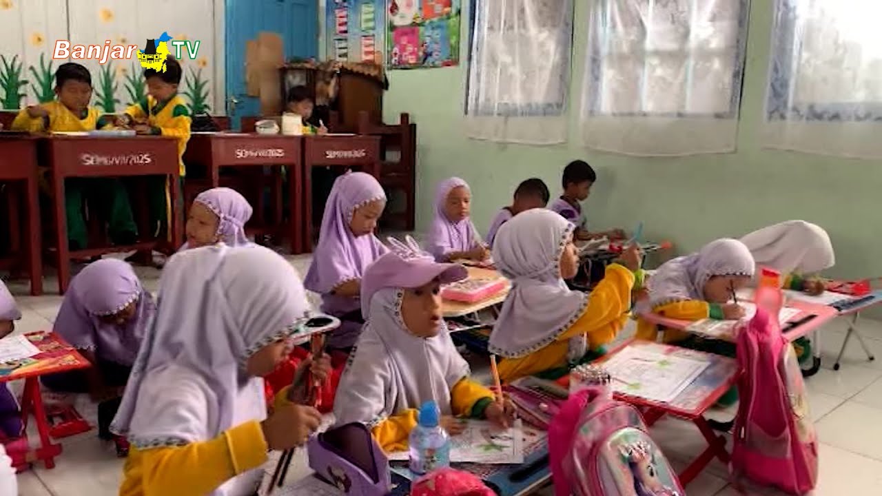 SEMARAK MILAD KE-69 SD MUHAMMADIYAH 6, RATUSAN ANAK IKUTI LOMBA TAHFIZ DAN MEWARNAI