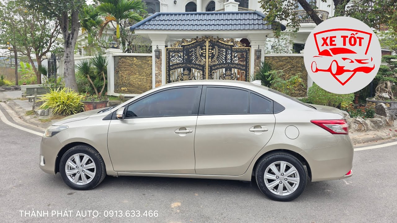 TOYOTA VIOS E 2015 BẠC - 2017 VÀNG CÁT