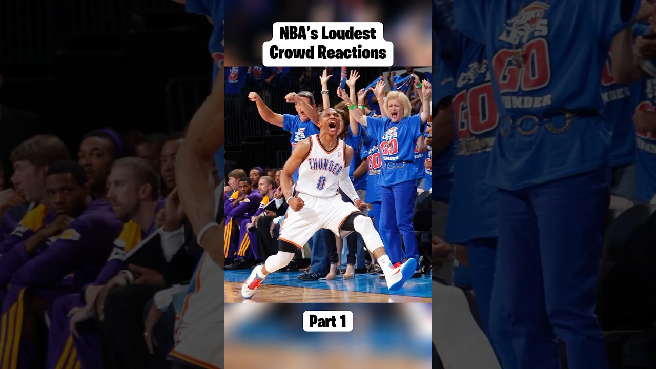 NBA&rsquo;s Loudest Crowd Reactions | Part 1