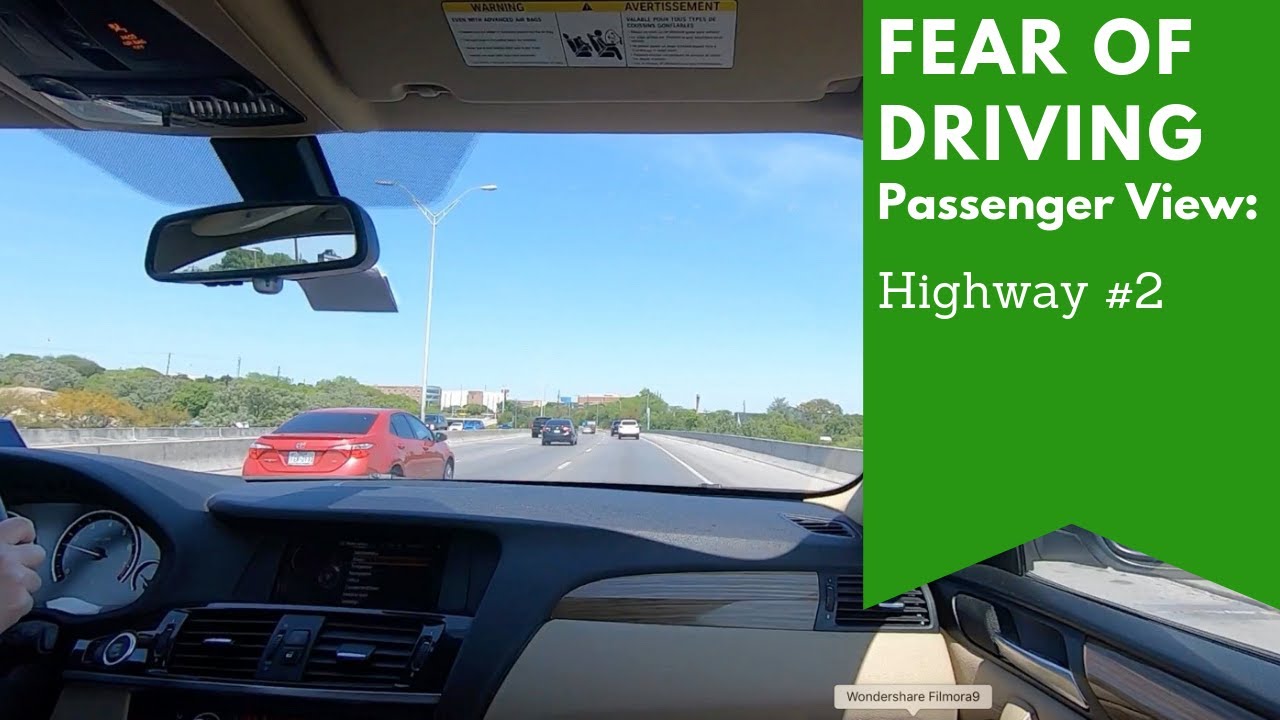 Fear of Driving -- Highway Daytime Light Traffic -- 281 N