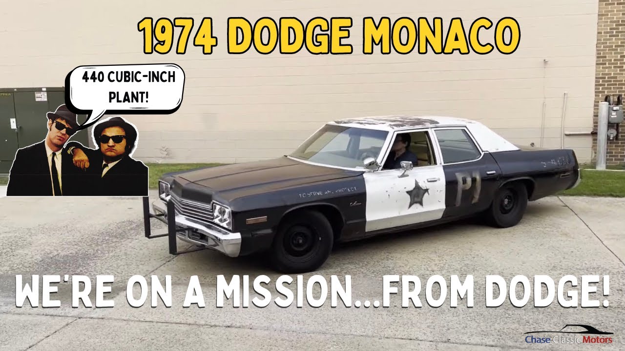 Let's Meet a FAMOUS Cop Car! - 1974 Dodge Monaco - S1Ep6 We're On a Mission From Dodge!