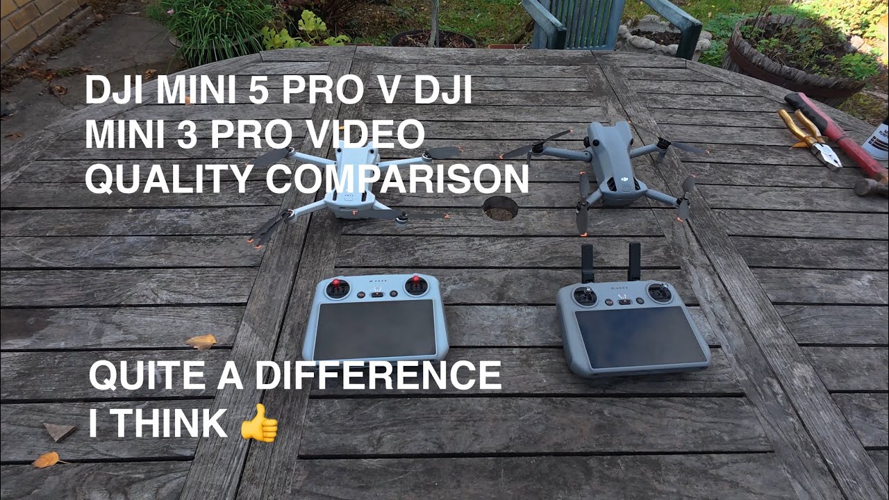 DJI Mini 5 Pro v DJI Mini 3 Pro video quality comparison - Unsponsored 