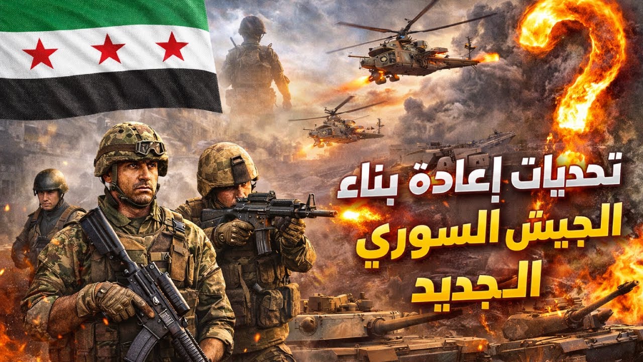 هل ينجح الجيش السوري الجديد؟ تحديات خطيرة وخطة إعادة البناء  🇸🇾🔥