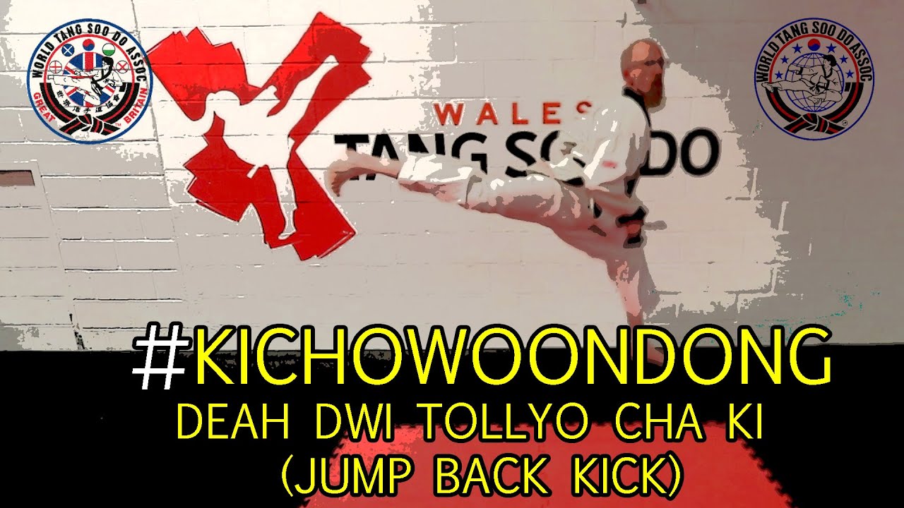 Ki Cho Woon Dong - Jump Back Kick (Tutorial)