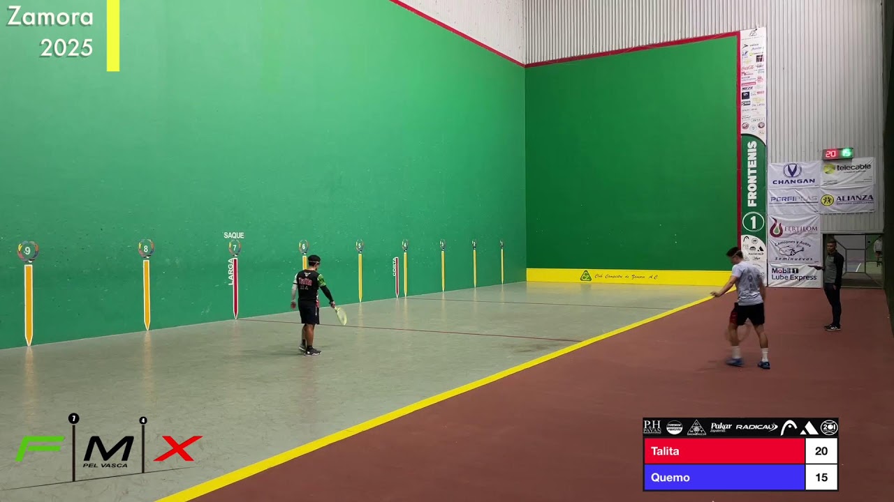 Abierto de Frontenis  Zamora “Club Campestre” Talita VS Quemo