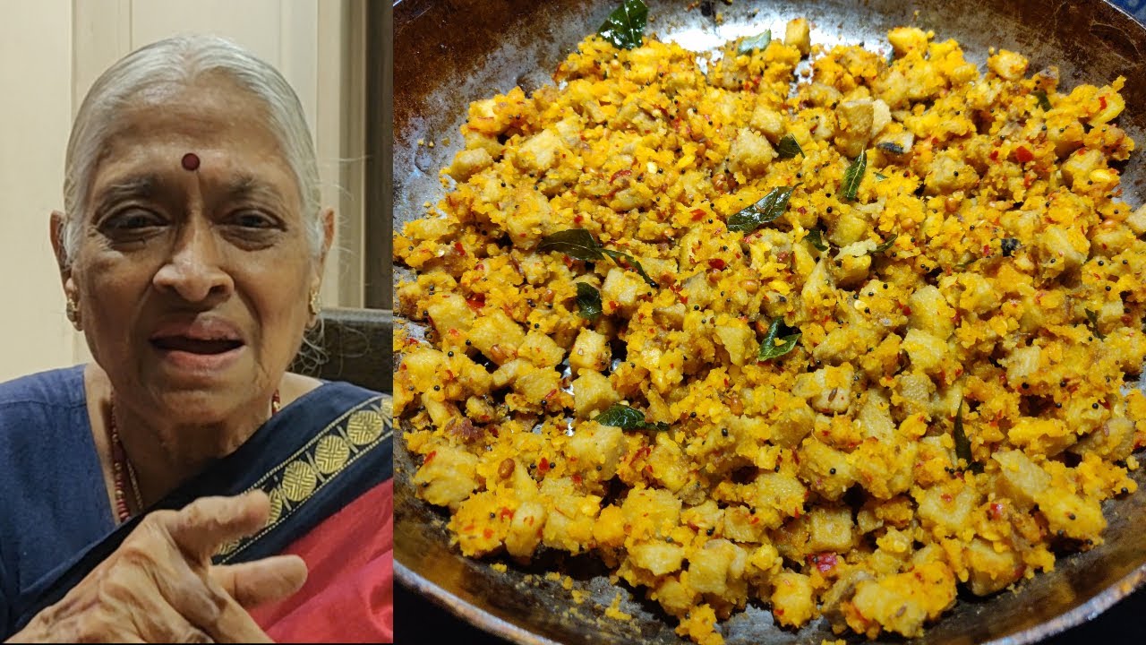 SENAI KIZHANGU THORAN | Elephant Yam recipe | சேனைக்கிழங்கு தோரன் | Rare Recipe | Shantha Paati