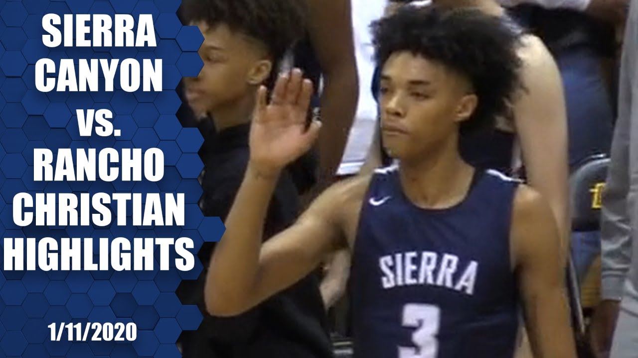 B.J. Boston, Bronny James & Sierra Canyon win Rancho Christian rematch | Prep Highlights