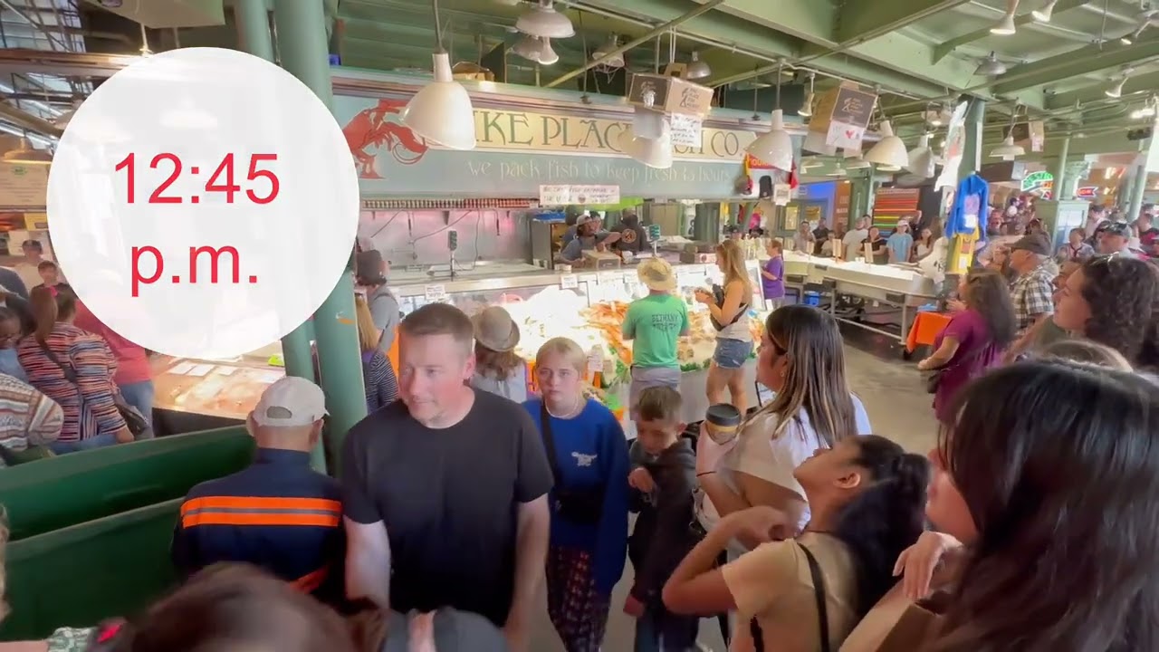 Visit Pike Place Market ・Explore Seattle Vlog