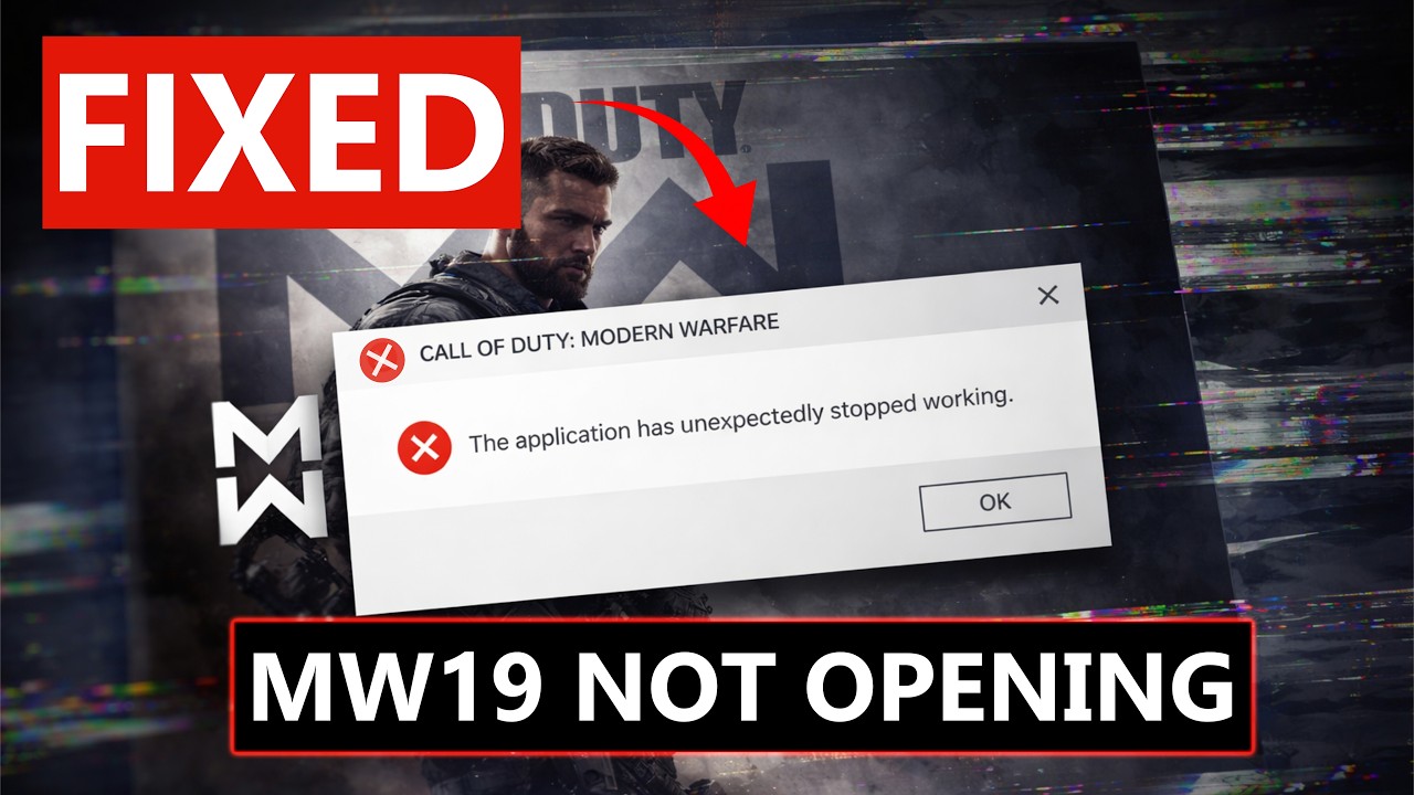 How To Fix Call of Duty Modern Warfare 2019 Not Launching on Steam (Keeps Crashing)