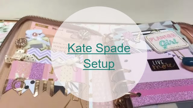 Kate Spade Rose Gold Wellesley setup