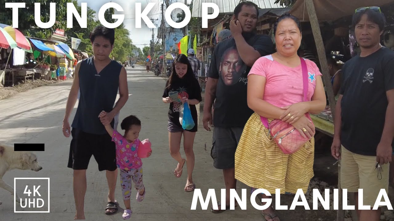 Province Life Philippines | Morning Walk in Brgy Tungkop Minglanilla Cebu | 4K UHD