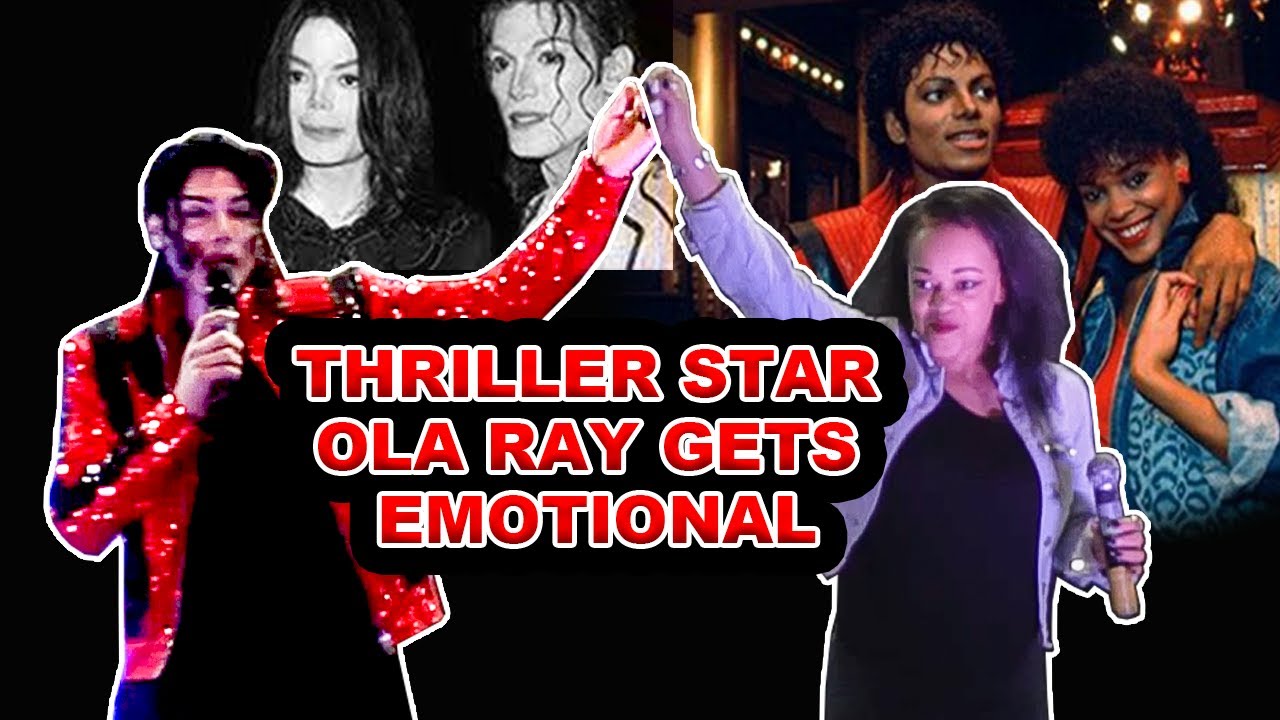 Thriller Video star Ola Ray gets emotional performing with Micheal Jackson Tribute Navi Charles