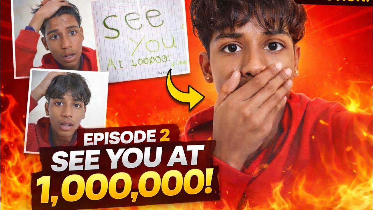 See you at 1M episode 2 😨