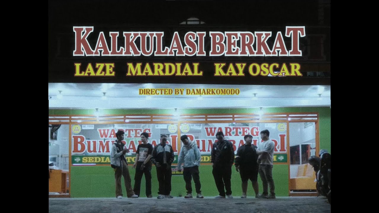 Laze, Mardial, Kay Oscar - Kalkulasi Berkat (Official Music Video)