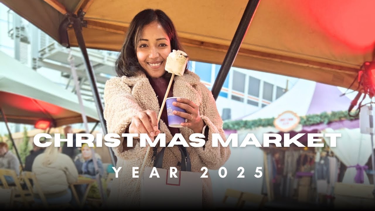 26th December এর সকালে 6km morning walk করেনিলাম তারপর Xmas market এ দেখলাম সবাইকে skating এনজয় করতে