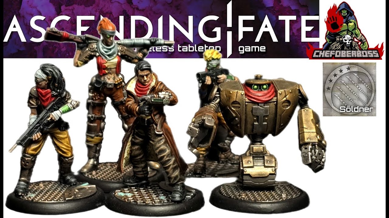 Bemal Tutorial: Zcann - KI Roboter für Ascending Fate von Freebooter Miniatures (Gordon Freep)